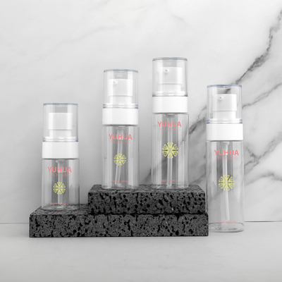 La lotion cosmétique faite sur commande met des soins de la peau en bouteille vides de bouteille de pompe de l'ANIMAL FAMILIER 40ml