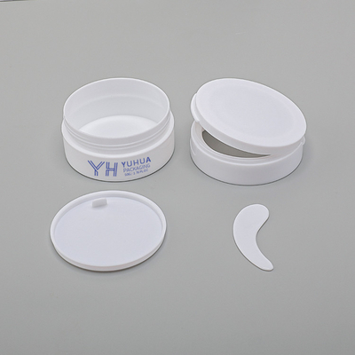 New design 50g 100g cream jar with flip top cap, color customized, logo accept. sample free