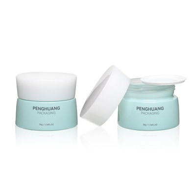 la bouteille de lotion de toner du gradient 120ml a placé le pot cosmétique blanc fait sur commande