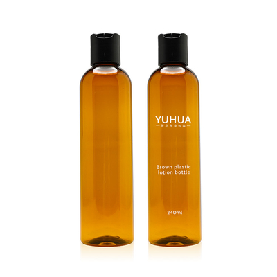 Bouteille écologique de lotion de lavage de corps de bouteille en plastique de shampooing de l'ANIMAL FAMILIER 240ml