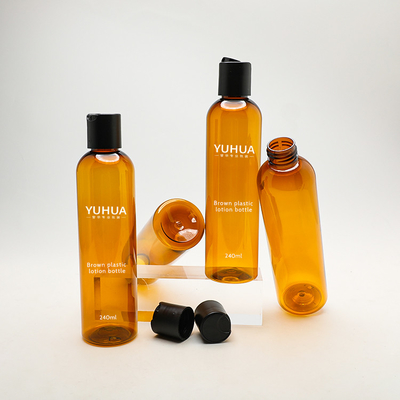 Bouteille écologique de lotion de lavage de corps de bouteille en plastique de shampooing de l'ANIMAL FAMILIER 240ml