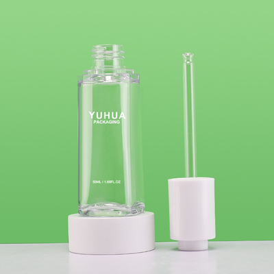 bouteille en plastique faite sur commande de sérum de 30ml 50ml PETG avec le chapeau de compte-gouttes