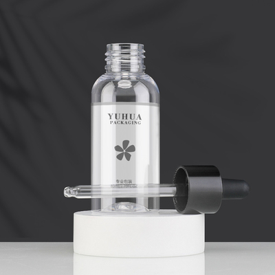Bouteille en plastique d'animal familier de compte-gouttes de la bouteille 80ml de sérum léger d'huile