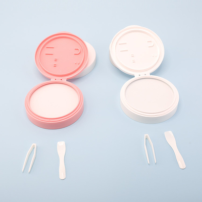 pots du conditionnement en plastique 360G pour des protections de coton de visage avec la brucelles