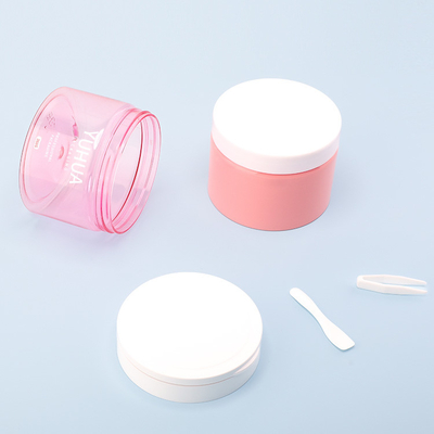 le corps du conditionnement en plastique 360G frottent le pot avec le logo fait sur commande de scoop