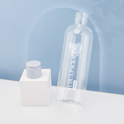 Conditionneur en plastique adapté aux besoins du client du logo 250ml Flip Cap Bottles For Shampoo