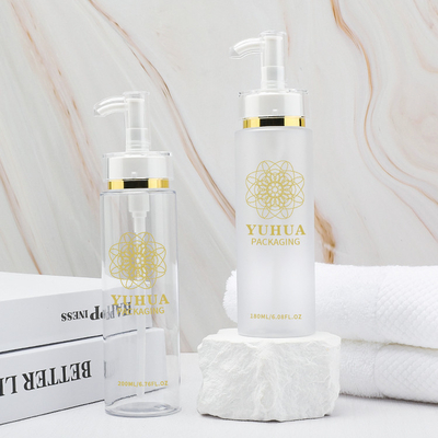 bouteille cosmétique de pompe d'ANIMAL FAMILIER de 180ml 200ml pour le sérum de lotion de visage