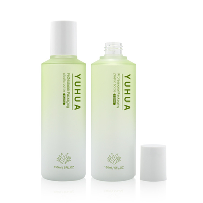 Bouteille cosmétique de luxe de PETG pour le sérum de lotion de toner