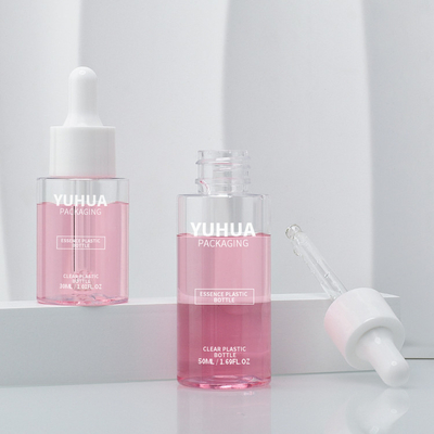 bouteille en plastique de lotion de sérum de maquillage de 30ml 40ml 50ml 60ml pour l'emballage cosmétique