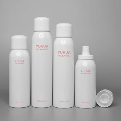 Bouteille de pulvérisation de brouillard en plastique blanc PET avec capuchon pour pulvérisation hydratante de crème solaire