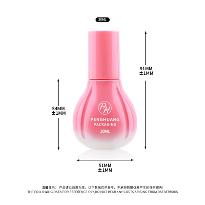 Vente à chaud bouchon de pompe bouteille de verre cosmétique contenant pour la lotion sérum crème