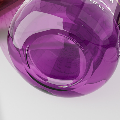 Logo personnalisé 30 ml bouteilles de gouttelette en verre rondes vides pour l' huile de sérum