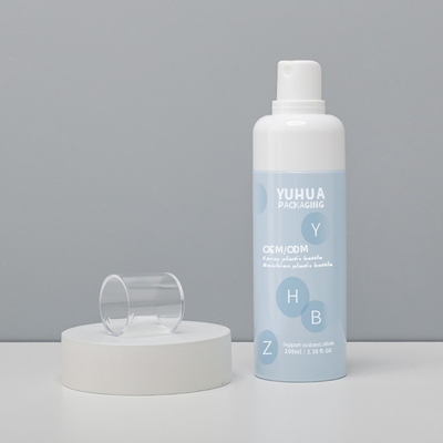 Bouteilles de pulvérisation de brouillard fin en plastique 100 ml 120 ml 150 ml Cosmétiques rechargeables Bouteilles de pulvérisation d'atomisateur vide