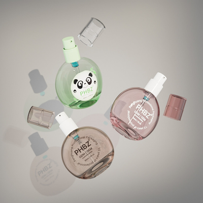Contenant d'emballage cosmétique en verre pour fondation liquide 60 ml pompe à lotion à la crème Bouteilles