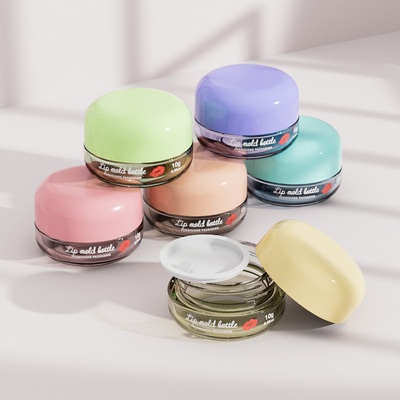 Logo personnalisé Ronde 10G Crème glacée glacée pot avec bouchon à vis