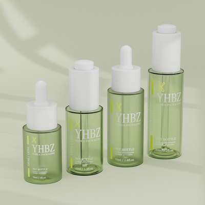 30 ml 40 ml 50 ml 60 ml Bouteille gouttelette de sérum Bouteille d' huile essentielle vide en plastique