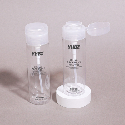 Bouteille en plastique pour les ongles, démaquillant, tonifiant
