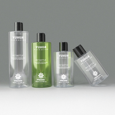 Disque plastique personnalisable Bouteille à bouchon supérieur Pour gel de douche et de coiffure