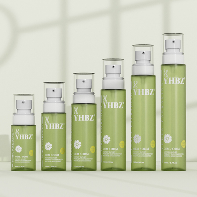 80 ml 100 ml 120 ml 150 ml 180 ml 200 ml Bouteille de lotion en plastique clair de luxe avec pompe