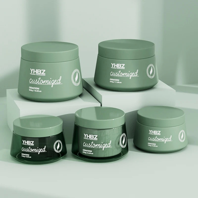 Bouteilles de crème en plastique mate 150 ml 250 ml 350 ml 500 ml