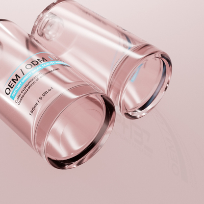 OEM ODM Bouteilles en verre de lotion pour la lotion corporelle Lotion hydratante L'huile de sérum pour le tonus facial Bouteille en verre cosmétique