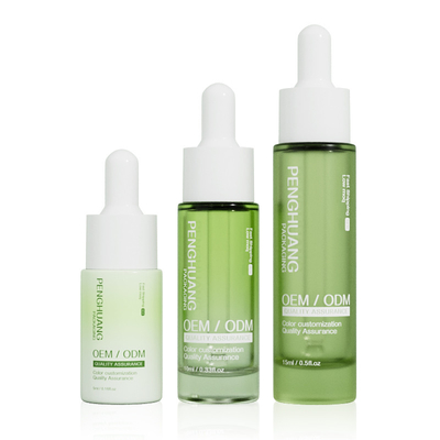 Bottes gouttelettes de sérum pour soins de la peau 5 ml 10 ml 15 ml Taille de l' échantillon Bouteille d' huile capillaire