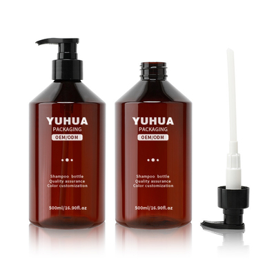 Bouteille de pompe à sérum de lotion 500 ml Bouteille de pulvérisation de détonateur en plastique pour nettoyeur ménager