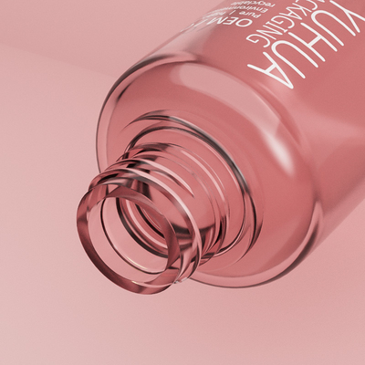 Bouteille de sérum d' huile en gros avec gouttelette Bouteille d' huile essentielle en plastique de 50 ml