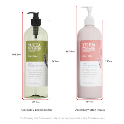 Bouteille de pompe à mousse ronde La solution ultime pour le gel de douche shampooing et le savon à main liquide