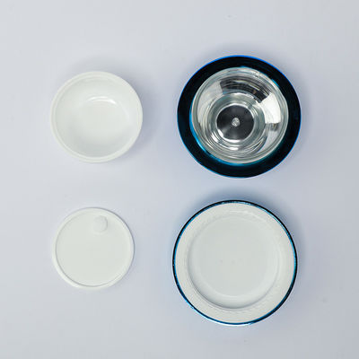 Pot à crème en plastique de couleur personnalisée 30g 50g pour beurre corporel, crème pour les yeux ou crème pour le visage