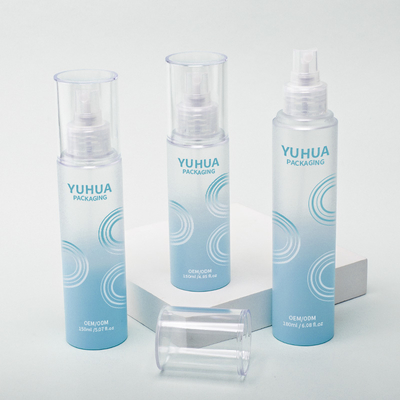 Logo selon vos exigences Flacon pulvérisateur en plastique pour vaporisateur hydratant Vaporisateur d'alcool transparent