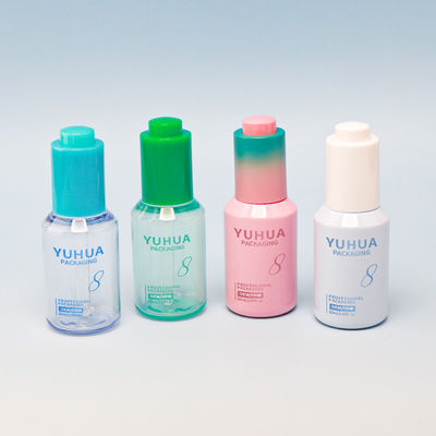 Bouteille de sérum d'huile ronde avec logo selon les exigences du client