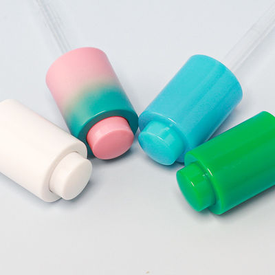 Bouteille de sérum d'huile ronde avec logo selon les exigences du client