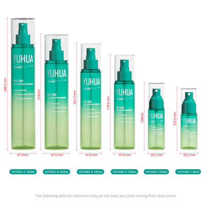 Bouteille de pulvérisation en PET à écran de soie avec motif de pulvérisation de brume fine