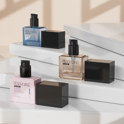 Conception personnalisée emballage de soins de la peau clair et capacité de 25 ml pour les produits