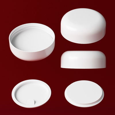 Pot à crème en verre blanc/transparent/personnalisé, parfait pour votre gamme de soins de luxe