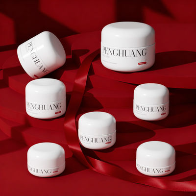 Pot à crème en verre blanc/transparent/personnalisé, parfait pour votre gamme de soins de luxe