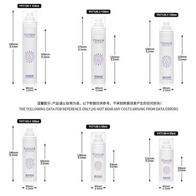 Bouteille de pulvérisation en plastique d'estampage à chaud Logo personnalisé selon vos exigences Idéal pour le pulvérisation hydratant pulvérisation écran solaire pulvérisation maquillage