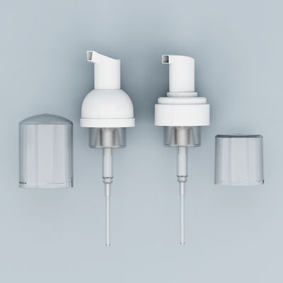 Bouteille en mousse de plastique transparente ou personnalisée avec capuchon de pompe et sérigraphie à soie offrant un emballage réutilisable durable pour les produits liquides