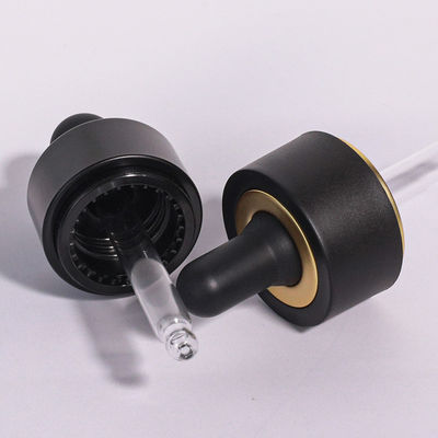 Selon les exigences du client, flacons compte-gouttes de sérum en verre de 30 ml, ronds, mats, avec bouchon de type durable et option d'emballage