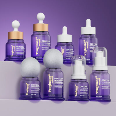 Serum Oil Glass Dropper Bottle Un échantillon gratuit peut être fourni Solution d'emballage pour les huiles essentielles sérums et liquides cosmétiques