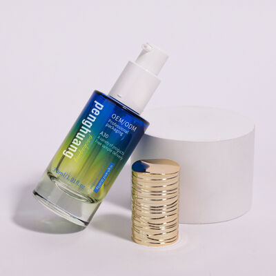 Ensemble d'emballages cosmétiques enduits Solutions d'emballage rondes personnalisées offrant une présentation et une protection élégantes pour les cosmétiques