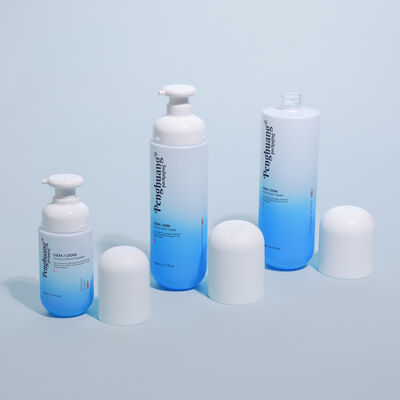 Ensemble d'emballages cosmétiques avec bouteilles cosmétiques en verre bouteilles de crème à capuche dorée bouteilles de lotion emballage personnalisable et plusieurs tailles