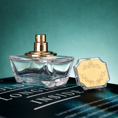 Flacon de sérum huile OEM accepté avec compte-gouttes en bambou, emballage personnalisable or et argent pour huile essentielle et soins cosmétiques