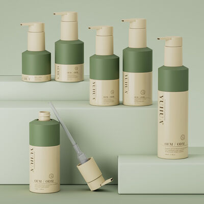 Compact et plastique Spray Bouteille parfaite pour les lotions cosmétiques crèmes sérums capillaires et huiles avec fermeture de bouchon à vis sécurisé