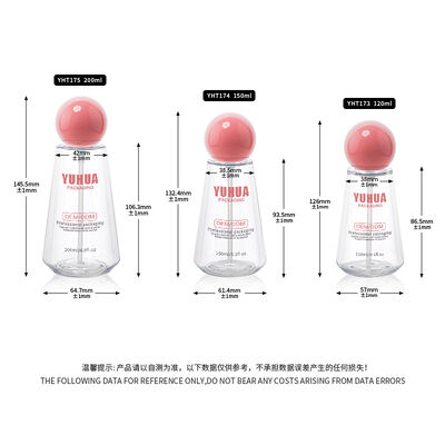 20 cm de hauteur Pour une bouteille de pulvérisation en PET de 500 ml offrant 20 410 tailles de cou compatibles avec plusieurs bouchons de pulvérisation et options de déclenchement