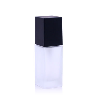 la base 30ml liquide vide met FDA en bouteille a certifié avec le chapeau noir de couverture