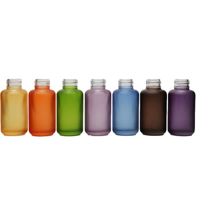 bouteille liquide de verre à bouteilles de la base 50ml avec la pompe pour le cosmétique