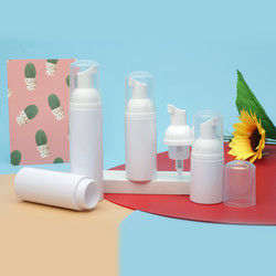 Un bon prix. Bouteilles transparentes rechargeables d'ANIMAL FAMILIER de bouteille en plastique d'ANIMAL FAMILIER de la forme ronde 50ml en ligne