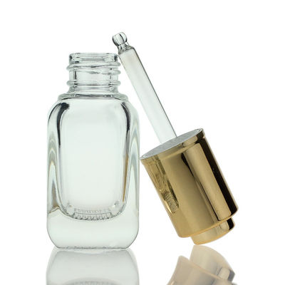 Serum du visage bouteille gouttelette de verre cosmétique cils Serum bouteille 30 ml fournisseur de maquillage pour l' huile S028